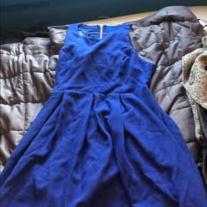 Women’s blue dress